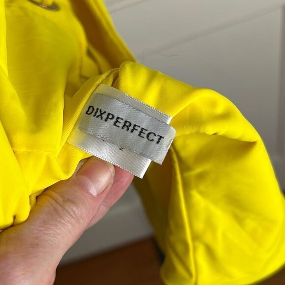 Dixperfect Women's Scoop Neck Lace Up High Cut Cheeky One Piece Swimwear Bathing - Picture 4 of 8